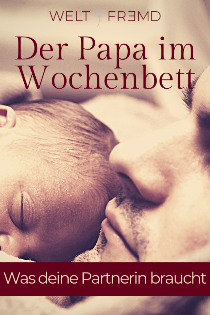 Vater im Wochenbett