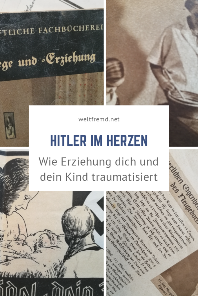 Hitler im Herzen
Wie die Erziehung der Nazis bis heute unsere Beziehung zu Kindern beeinflusst
Erziehung und Entwicklungstrauma