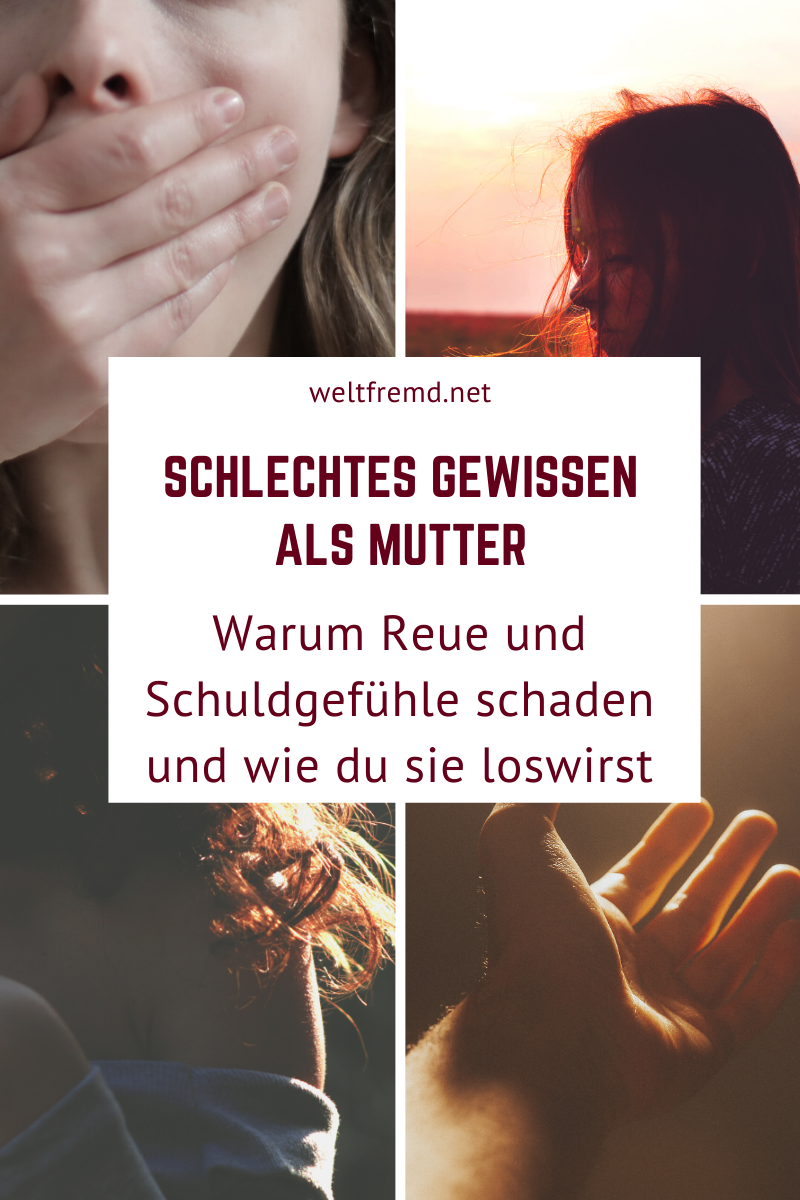 Mama hat ein schlechtes Gewissen